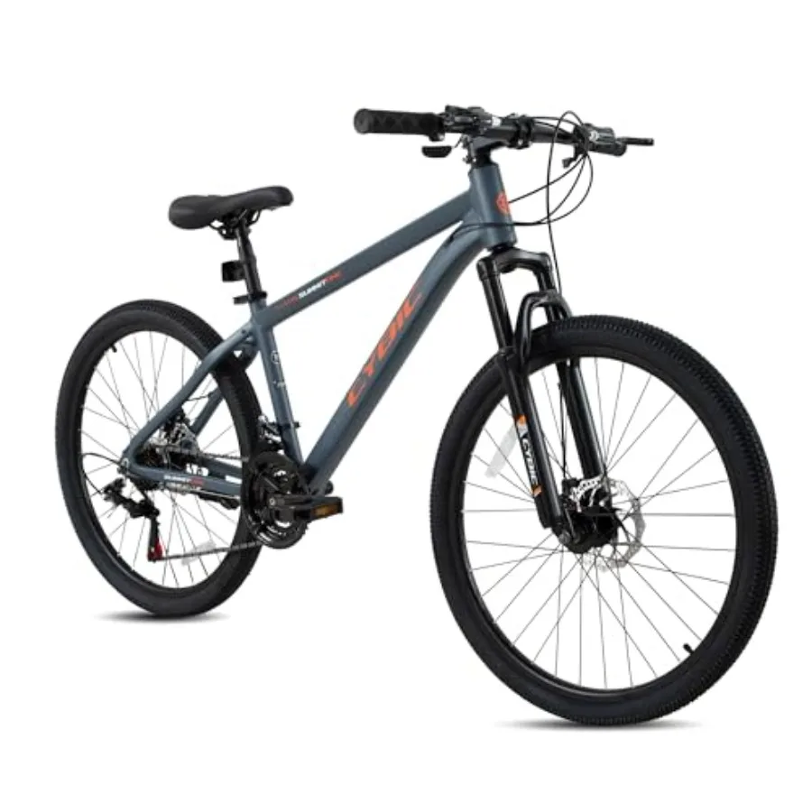 Mountain Bike for Adults: 26 Inch Aluminum Frame, 21-Speed, Dual Disc Brake, Lightweight, Unisex Design
Mountain Bike for Adults: 26 Inch Aluminum Frame, 21-Speed, Dual Disc Brake, Lightweight, Unisex Design