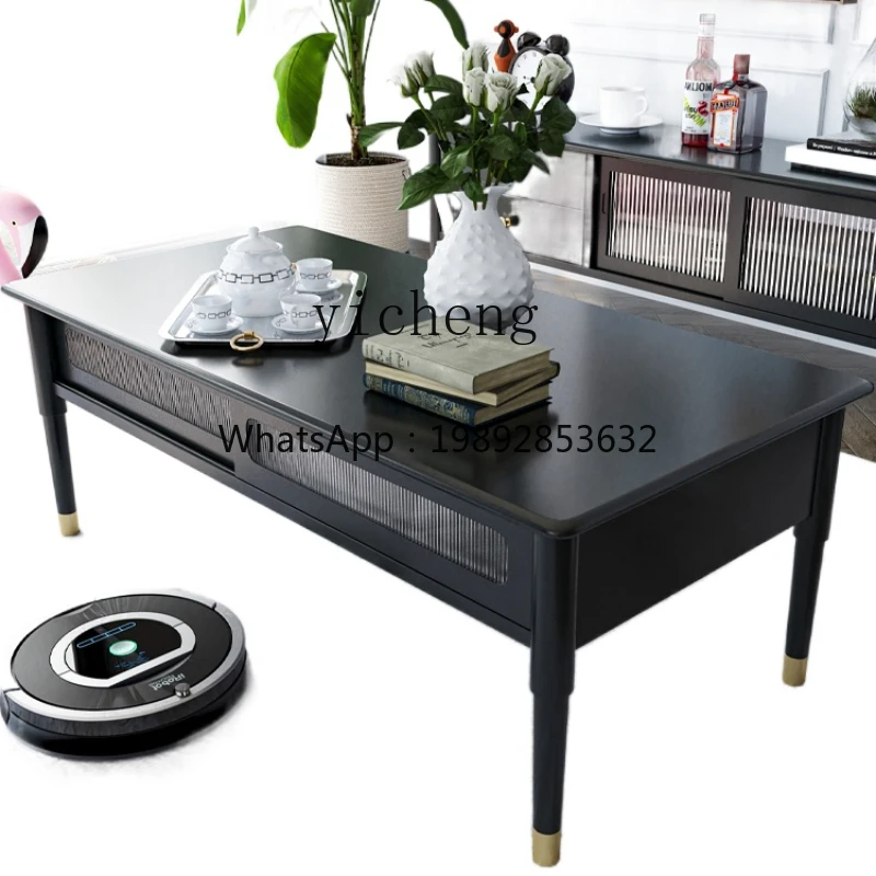 ZZ XL Solid Wood Coffee Table TV Cabinet Combination Changhong Glass Sliding Door Tea Table Small Apartment
ZZ XL Solid Wood Coffee Table TV Cabinet Combination Changhong Glass Sliding Door Tea Table Small Apartment