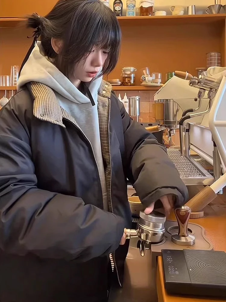 Мужская двусторонняя пуховая куртка Oclin в американском стиле, утепленное пальто Харрингтон, повседневное, теплое, из полиэфирного волокна, на молнии
Мужская двусторонняя пуховая куртка Oclin в американском стиле, утепленное пальто Харрингтон, повседневное, теплое, из полиэфирного волокна, на молнии