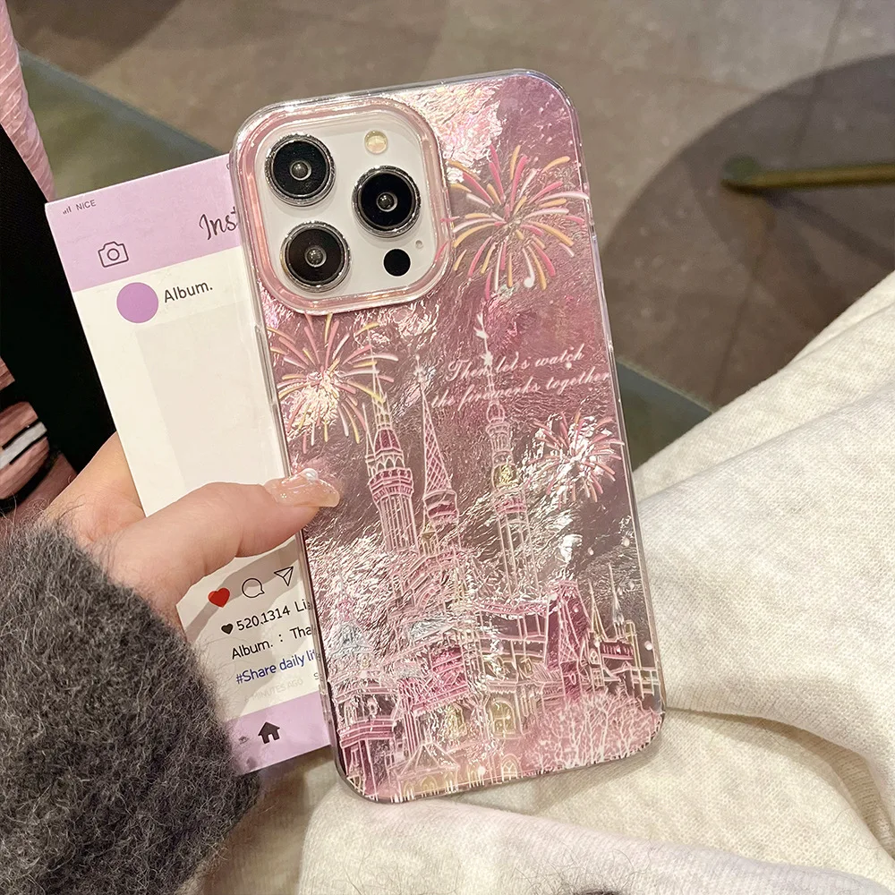 Luxury Fireworks Castle Laser Phone Case For iPhone 11 12 13 14 15 16 Pro Max Plus Shockproof Bumper Back Cover
Luxury Fireworks Castle Laser Phone Case For iPhone 11 12 13 14 15 16 Pro Max Plus Shockproof Bumper Back Cover