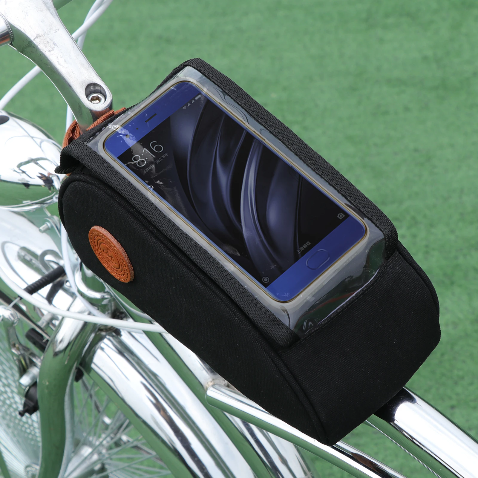 Tourbon Canvas Bicycle Frame Bag Pouch Top Tube Bags Bike Multi-function Carrier Waterproof 7.2'' Phone Case Bike Accessories
Tourbon Canvas Bicycle Frame Bag Pouch Top Tube Bags Bike Multi-function Carrier Waterproof 7.2'' Phone Case Bike Accessories