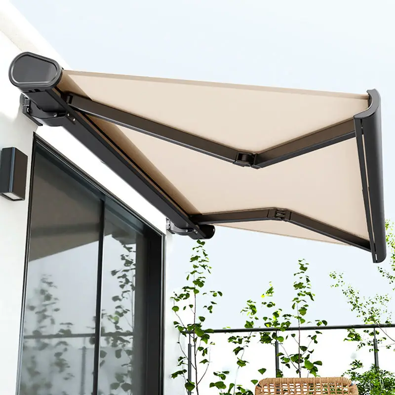 Wall Mounted Outdoor Full Cassette Awning Manual and Electric Waterproof Fabric Intelligent Sunshade Durable Courtyard Canopy
Wall Mounted Outdoor Full Cassette Awning Manual and Electric Waterproof Fabric Intelligent Sunshade Durable Courtyard Canopy