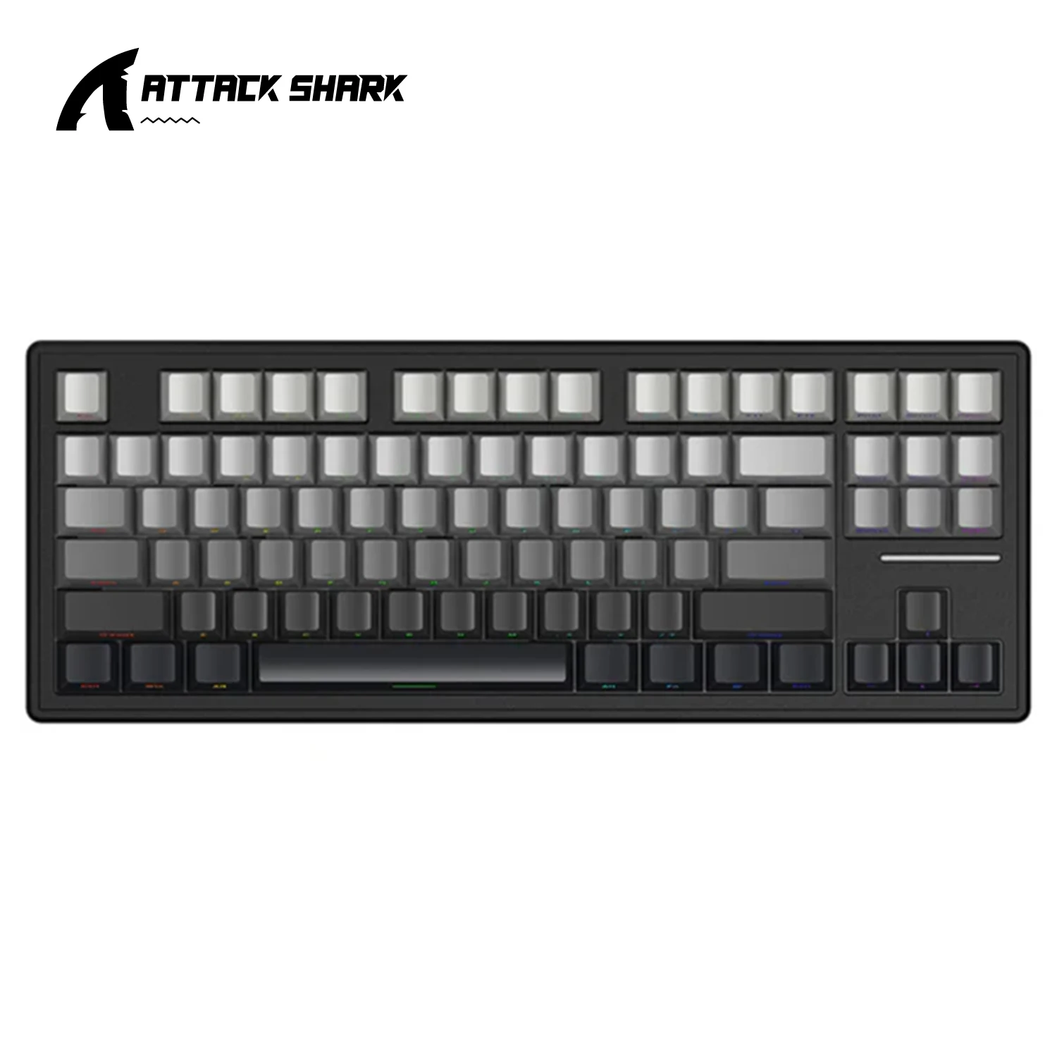 Attack Shark M87RGB Bluetooth Mechanical Keyboard,RGB backlight,Hot-swappable,2.4G Tri-Mode Connection,Custom Drive,Win&Mac
Attack Shark M87RGB Bluetooth Mechanical Keyboard,RGB backlight,Hot-swappable,2.4G Tri-Mode Connection,Custom Drive,Win&Mac