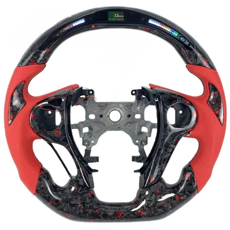 For Honda Accord 9th Generation Odyssey PHEV Coupe Interior Customized LED Speed Display Red Forged Carbon Fiber Steering Wheel
For Honda Accord 9th Generation Odyssey PHEV Coupe Interior Customized LED Speed Display Red Forged Carbon Fiber Steering Wheel