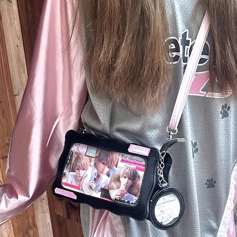 All Match Sweet Y2k Aesthetic Crossbody Bag Streetwear Office Lady Casual Ita Bags Transparent Women Vintage Shoulder Handbags
All Match Sweet Y2k Aesthetic Crossbody Bag Streetwear Office Lady Casual Ita Bags Transparent Women Vintage Shoulder Handbags