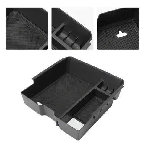For Ford Ranger T9 2023 2024 2025 / Raptor / Wildtrak X / XL XLT / Limited / Tremor / Platinum Car Centre Console Storage Box