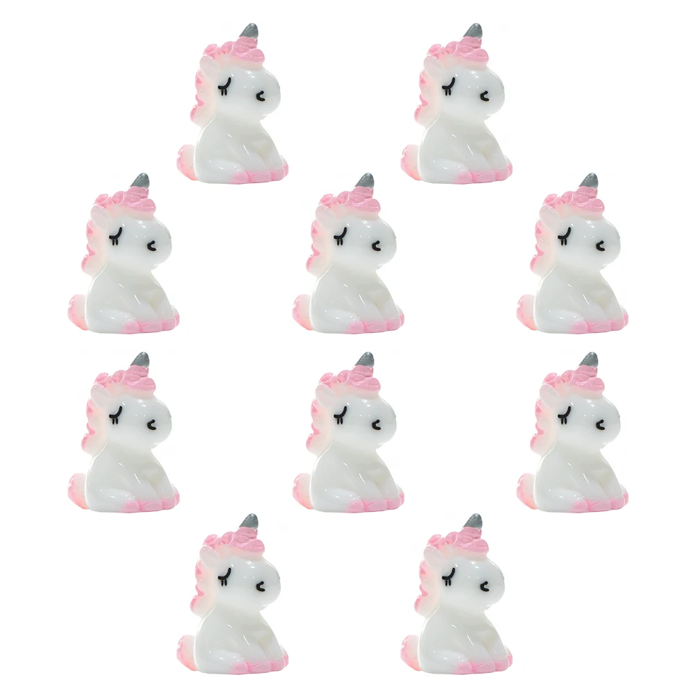 10 Pcs Unicorn Ornaments Resin Mini Figures Little Figurines Miniature Sculpture Girl Toy Desktop Decorations
10 Pcs Unicorn Ornaments Resin Mini Figures Little Figurines Miniature Sculpture Girl Toy Desktop Decorations