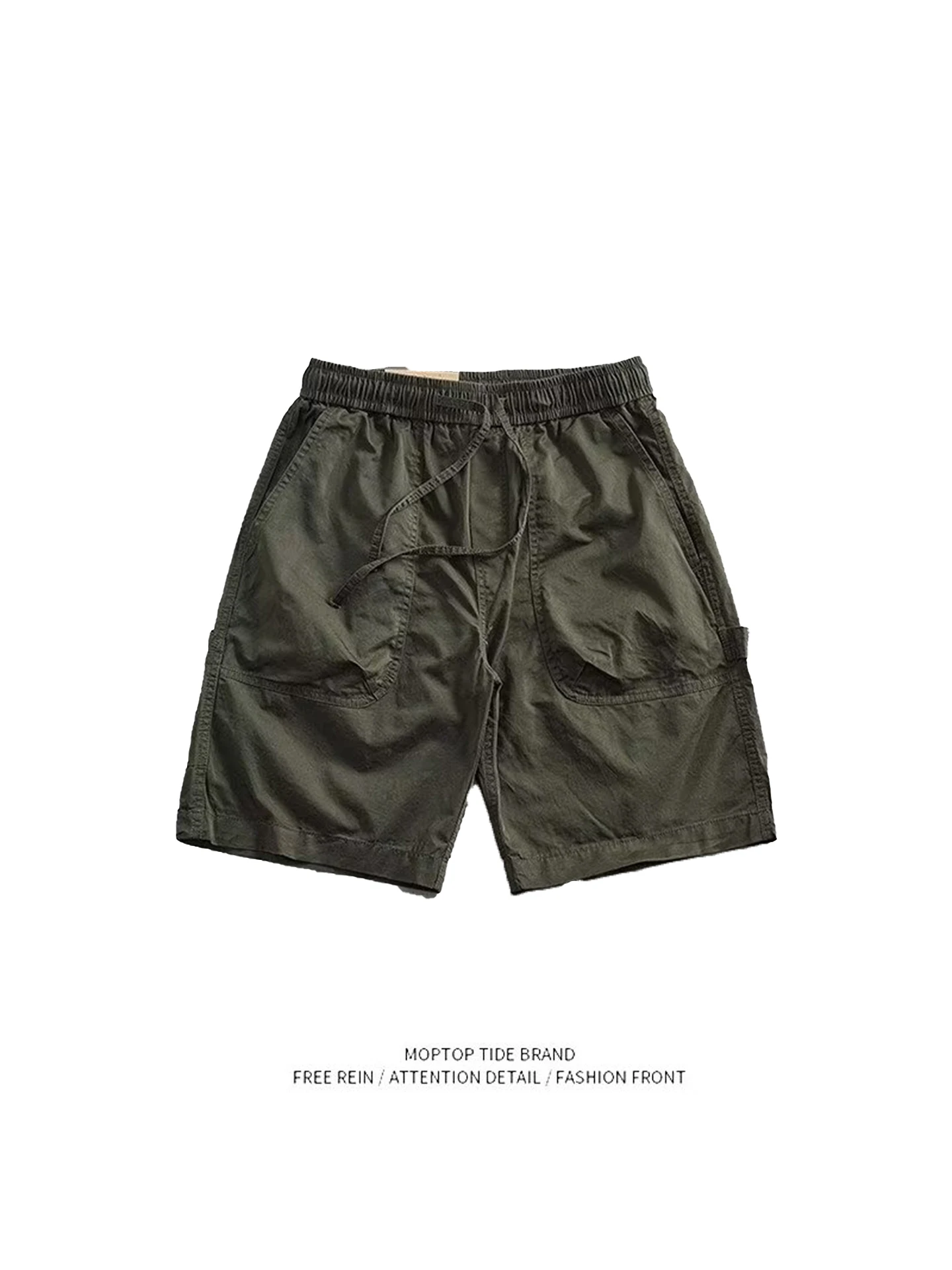 Trendy Cotton Workwear orts for Men Youthful Loose Fit Summer Casual Pants High Street Sle Five-Point orts Polyester Fiber
Trendy Cotton Workwear orts for Men Youthful Loose Fit Summer Casual Pants High Street Sle Five-Point orts Polyester Fiber