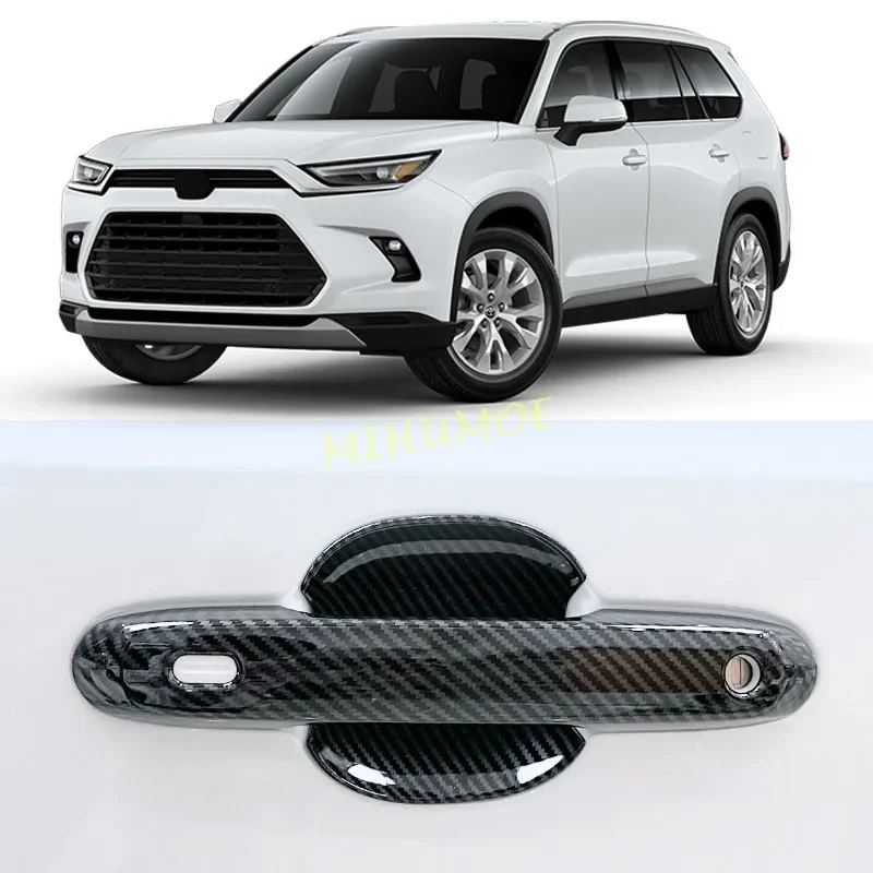 For Toyota Grand Highlander Door Handle Cover Molding Protector Trims 2024 2025 Carbon Fiber
For Toyota Grand Highlander Door Handle Cover Molding Protector Trims 2024 2025 Carbon Fiber