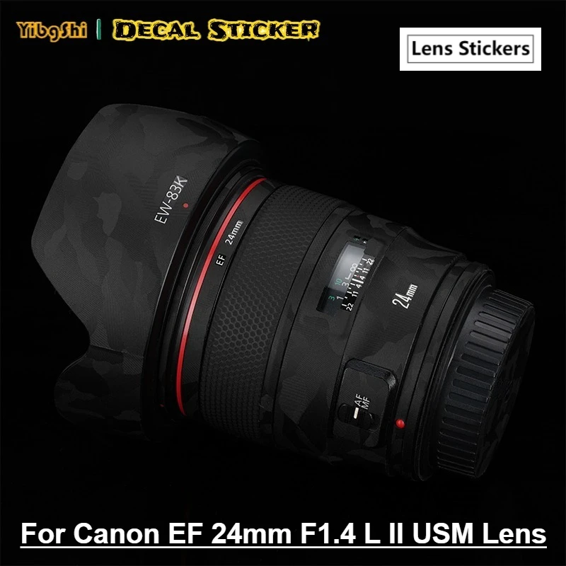 For Canon EF 24mm F1.4 L II USM Anti-Scratch Camera Lens Sticker Coat Wrap Protective Film Body Protector Skin Cover 24f/1.4
For Canon EF 24mm F1.4 L II USM Anti-Scratch Camera Lens Sticker Coat Wrap Protective Film Body Protector Skin Cover 24f/1.4