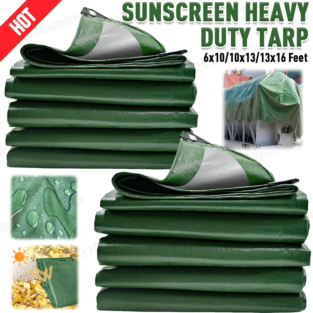 Large Tarpaulin Waterproof Heavy Duty 3mx4m/2mx3m Tarp Rain Cover Reinforced Multipurpose Outdoor Garden Backyard Awning Canopy
Large Tarpaulin Waterproof Heavy Duty 3mx4m/2mx3m Tarp Rain Cover Reinforced Multipurpose Outdoor Garden Backyard Awning Canopy