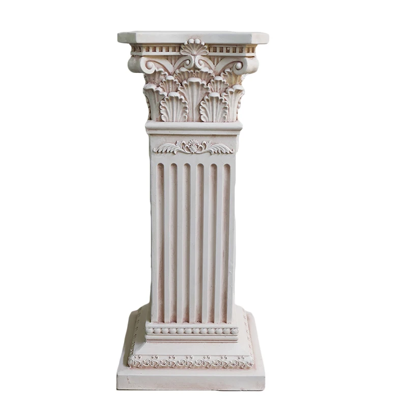 Decorative ornaments Garden courtyard wedding display stand Gypsum outdoor flower pot flower stand base
Decorative ornaments Garden courtyard wedding display stand Gypsum outdoor flower pot flower stand base