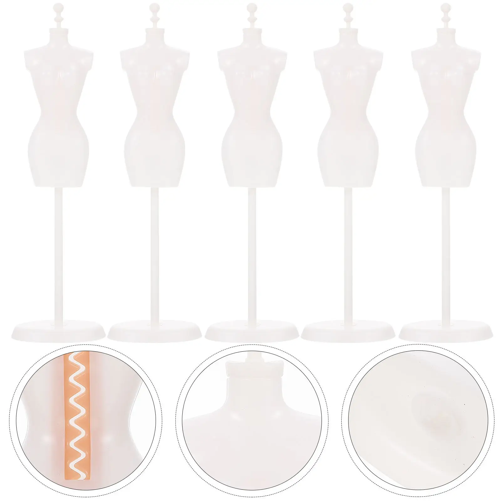5Pcs Mannequin Display Stand Smooth Safe Holder for Kids Creative Mini House Decoration Model Stand Mannequin Holder
5Pcs Mannequin Display Stand Smooth Safe Holder for Kids Creative Mini House Decoration Model Stand Mannequin Holder