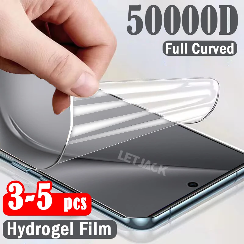 3-5Pcs Curved Hydrogel Film For Huawei Pura 70 Ultra Mate 60 50 40 30 Screen Protectors For Huawei P30 P40 P50 P60 P70 Pro Plus
3-5Pcs Curved Hydrogel Film For Huawei Pura 70 Ultra Mate 60 50 40 30 Screen Protectors For Huawei P30 P40 P50 P60 P70 Pro Plus