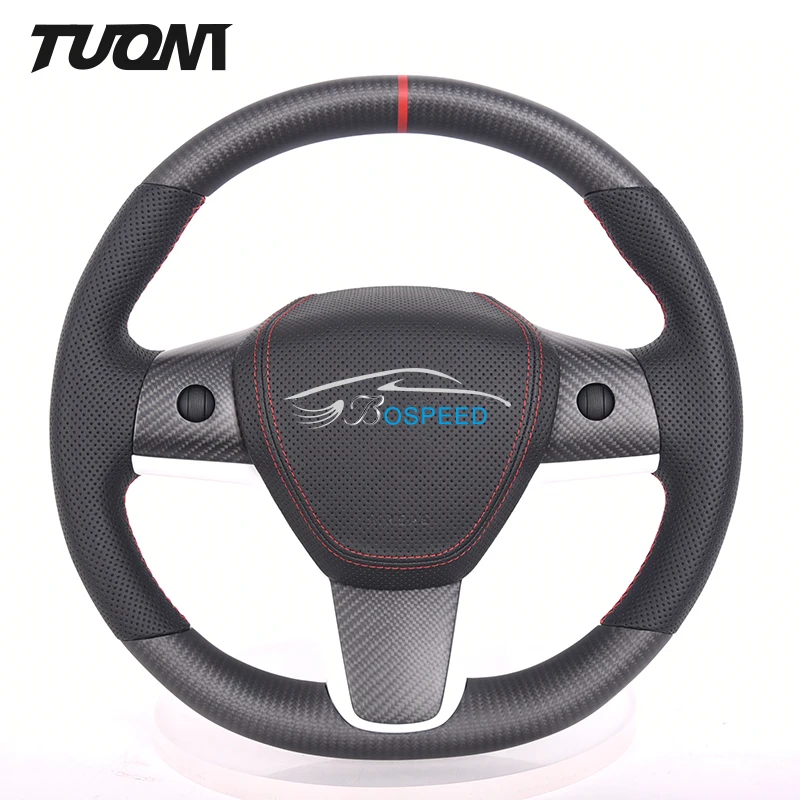 New Style For Tesla Model X S 3 Y Yoke Sports Carbon Fiber Car Steering Wheel Custom Heating Suede Leather Upgrade
New Style For Tesla Model X S 3 Y Yoke Sports Carbon Fiber Car Steering Wheel Custom Heating Suede Leather Upgrade
