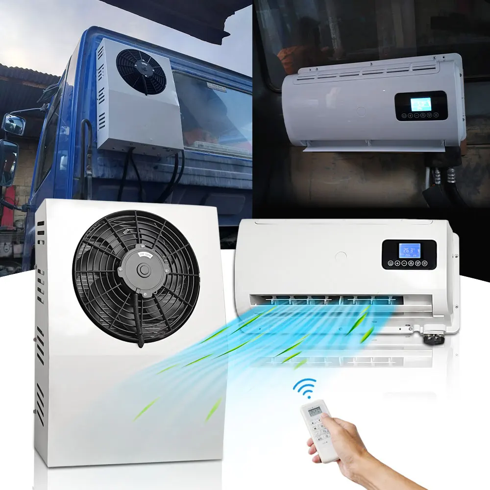 10500BTU 12V/24V Split Air Conditioner for Truck Van RV Camper Low Noise Fast Cooling Electric Parking Air Conditioning System
10500BTU 12V/24V Split Air Conditioner for Truck Van RV Camper Low Noise Fast Cooling Electric Parking Air Conditioning System