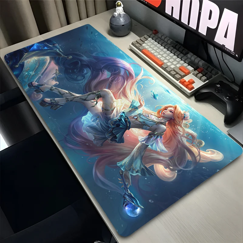 Mouse Pad Office PC Gaming Accessories HD Keyboard Pad Anime Print Mousepad Laptop Desk L-league of Legends Seraphine Mouse Mat
Mouse Pad Office PC Gaming Accessories HD Keyboard Pad Anime Print Mousepad Laptop Desk L-league of Legends Seraphine Mouse Mat