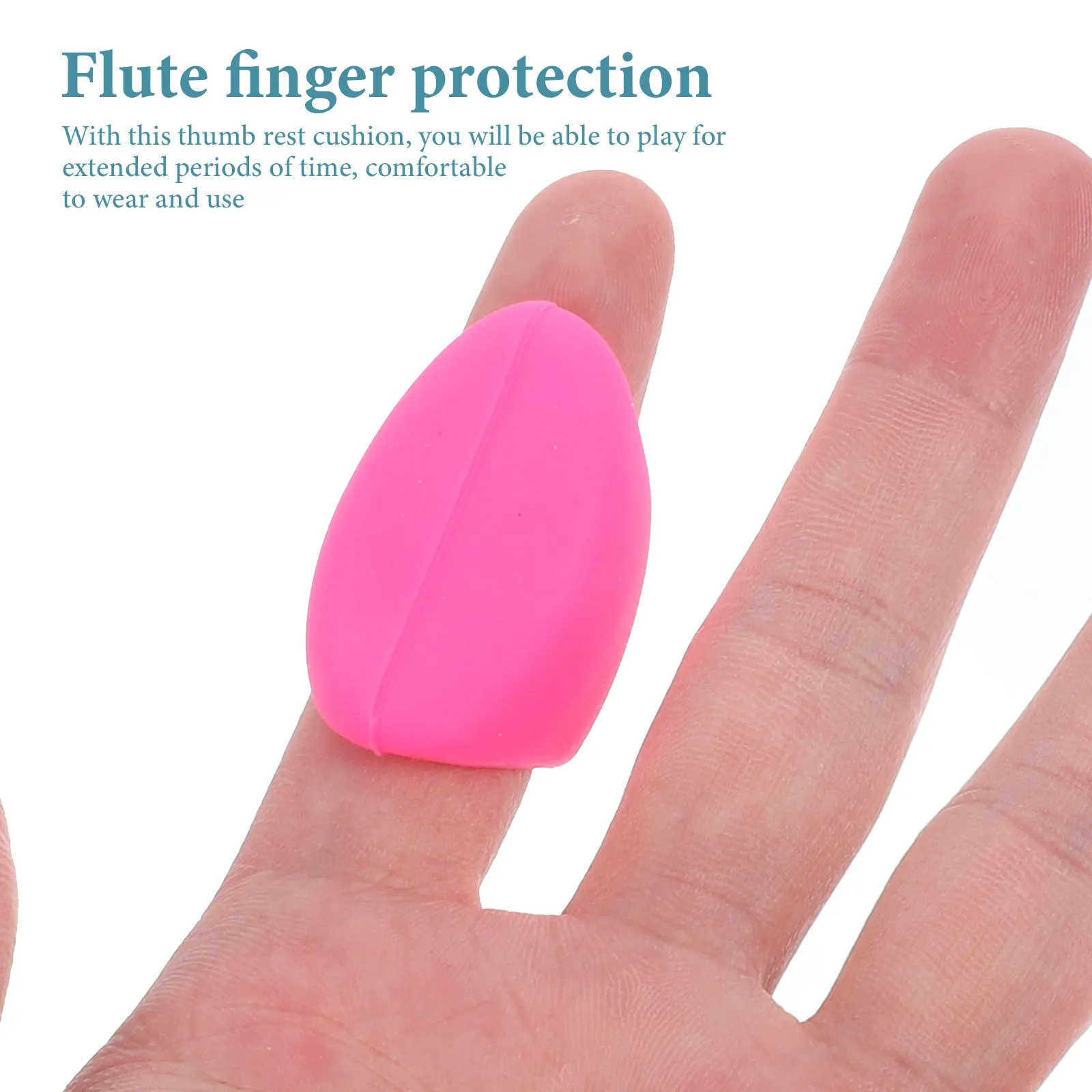 4pcs Silicone Thumb Rest Cushion for Flute Comfortable Finger Support Protector Easy Replacement Durable Use Long for finger 
4pcs Silicone Thumb Rest Cushion for Flute Comfortable Finger Support Protector Easy Replacement Durable Use Long for finger