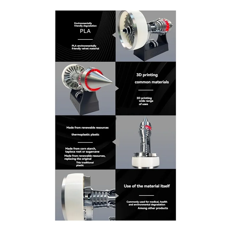 ABXE-TR900/A380 Turbofan Engine Model Mini Push Rod Speed Control Electric Engine Ornaments Gift
ABXE-TR900/A380 Turbofan Engine Model Mini Push Rod Speed Control Electric Engine Ornaments Gift