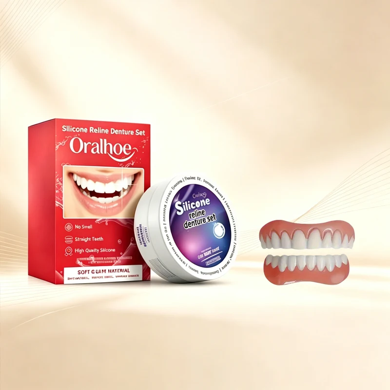 Comfort Fit Silicone False Teeth Veneers Upgrade Upper Lower Snap On Fake Teeth Braces Instant Natural Smile Makeover ck848
Comfort Fit Silicone False Teeth Veneers Upgrade Upper Lower Snap On Fake Teeth Braces Instant Natural Smile Makeover ck848