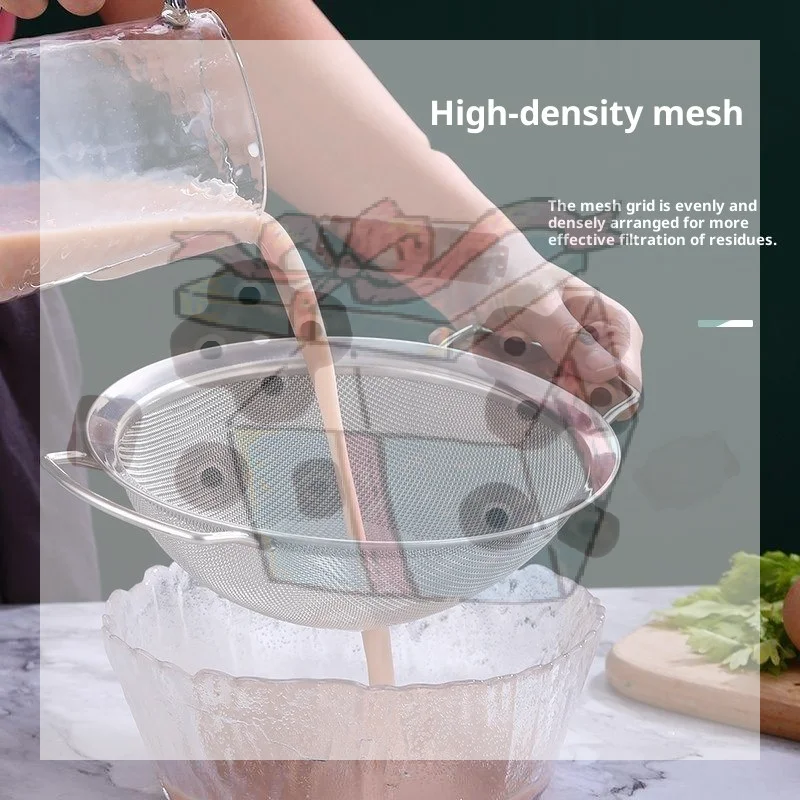 【CC】Stainless Steel Strainer Basket Fine Mesh Multi-size Juice Rice Flour Sieve Large With Double Handles Food Filter Drainer
【CC】Stainless Steel Strainer Basket Fine Mesh Multi-size Juice Rice Flour Sieve Large With Double Handles Food Filter Drainer