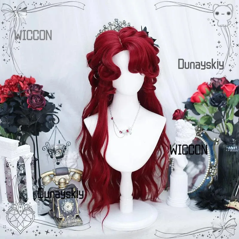 Golden Roman Curl Lolita Wig Vintage Rose Bride Long Curly Cosplay Hair Elegant Gothic/Classic Lolita Halloween Wedding Theme 
Golden Roman Curl Lolita Wig Vintage Rose Bride Long Curly Cosplay Hair Elegant Gothic/Classic Lolita Halloween Wedding Theme