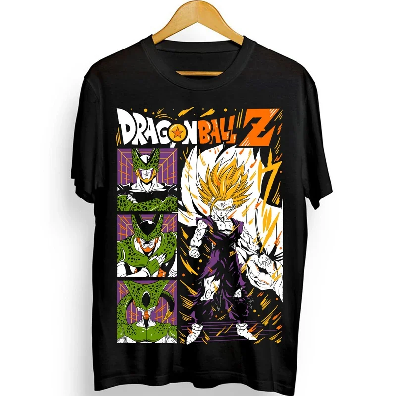 Футболки Dragon Ball Z для мужчин и женщин с изображением Сон Гоку и Вегеты, 100% хлопок, забавные футболки с коротким рукавом и круглым вырезом, новинка
Футболки Dragon Ball Z для мужчин и женщин с изображением Сон Гоку и Вегеты, 100% хлопок, забавные футболки с коротким рукавом и круглым вырезом, новинка