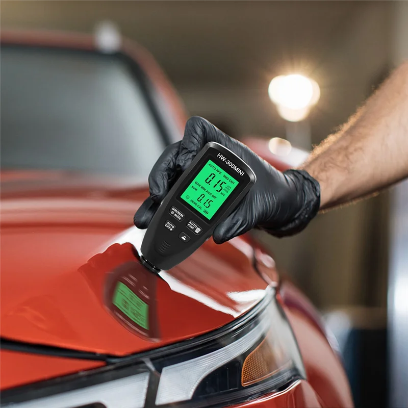 A76K HW300MINI Digital Thickness Gauge Tester Auto Car Paint Measuring Instrument Paint Layer Measuring Device Tool Black
A76K HW300MINI Digital Thickness Gauge Tester Auto Car Paint Measuring Instrument Paint Layer Measuring Device Tool Black