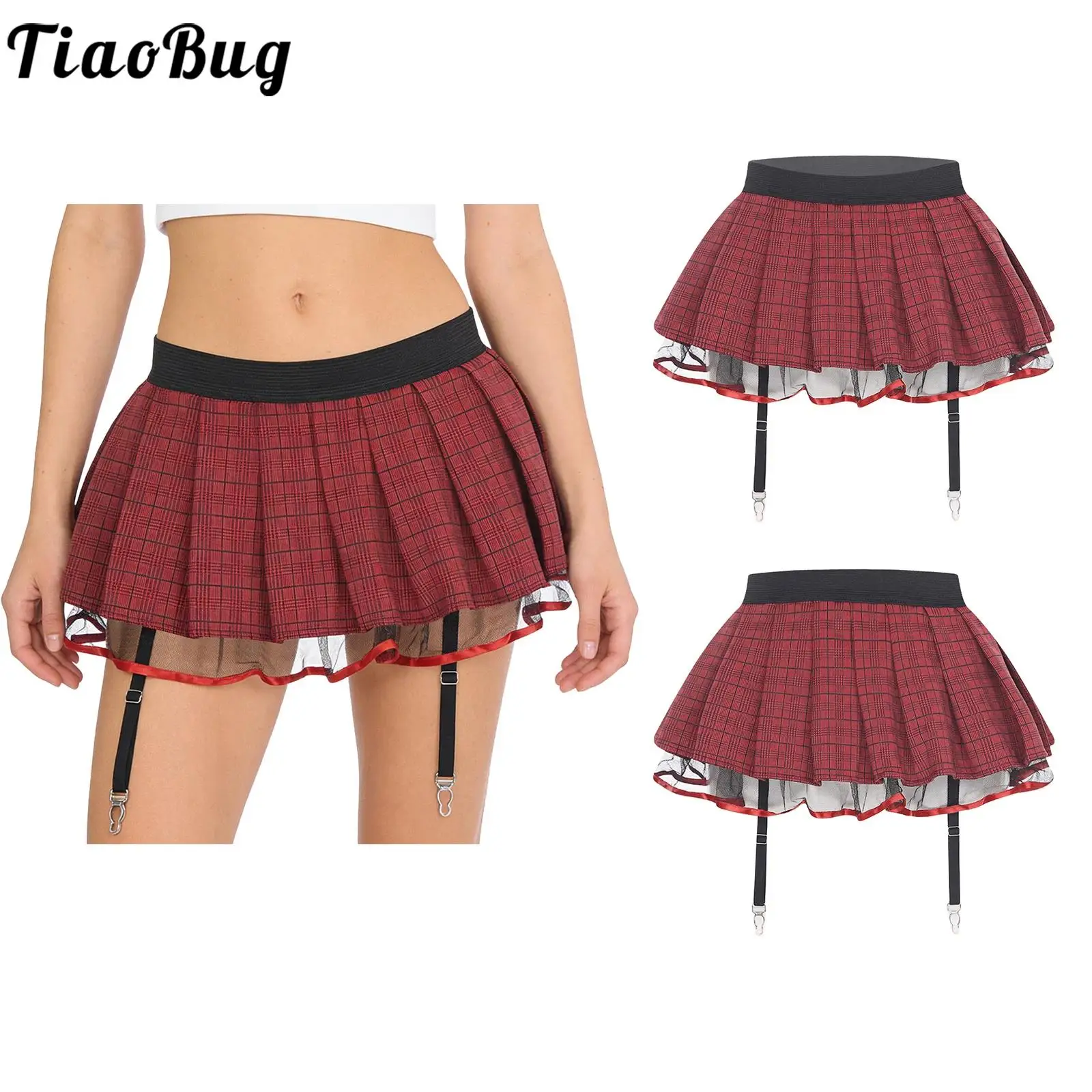 Женская сексуальная мини-юбка с низкой талией в клетку с подвязками, плиссированная, с тюлевой подкладкой, для вечеринок, танцев и клубов
Женская сексуальная мини-юбка с низкой талией в клетку с подвязками, плиссированная, с тюлевой подкладкой, для вечеринок, танцев и клубов