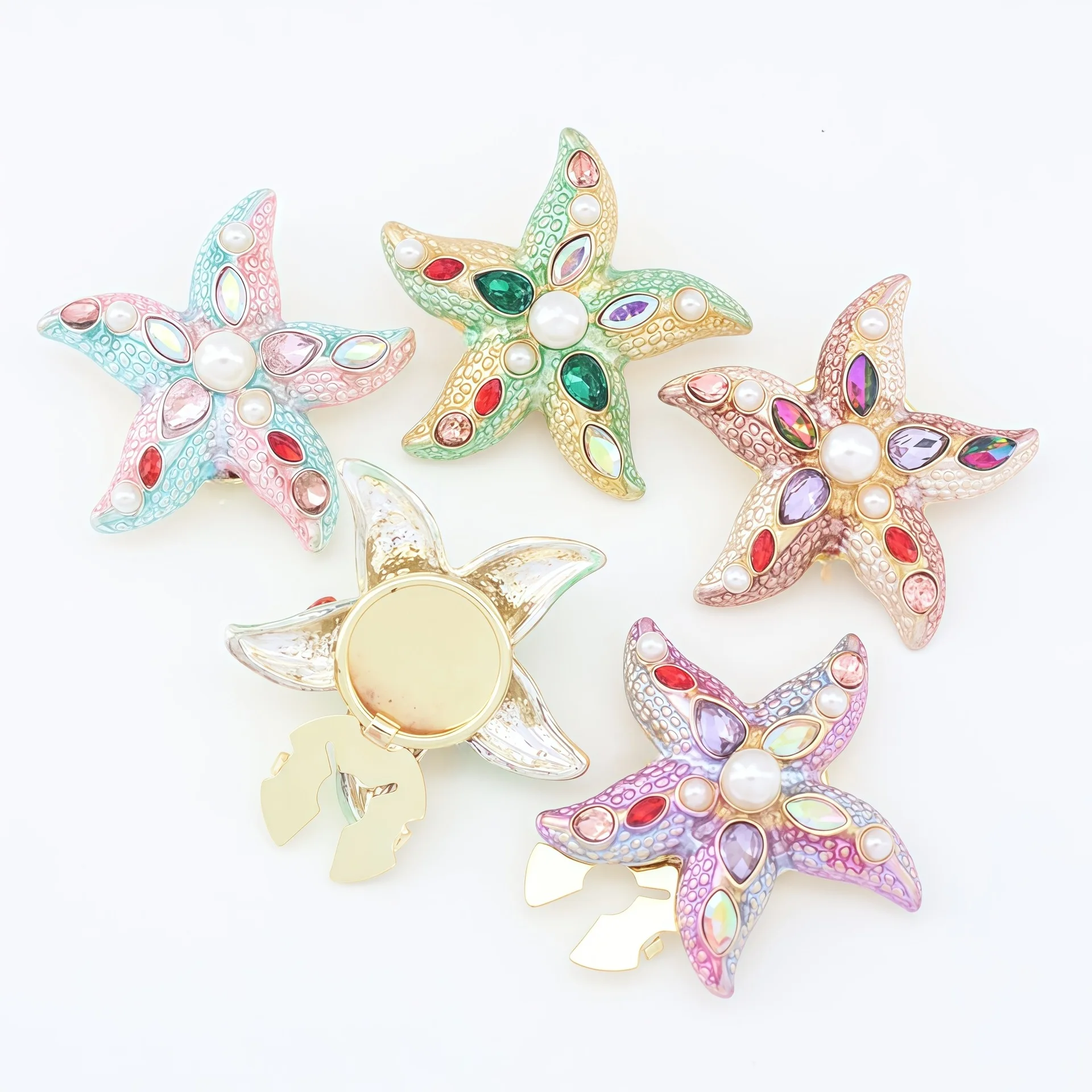 2PCS Sea Shell Starfish Button-Style Cufflinks & Collar Studs Set for Suit Dress Shirt Wedding Decor Clothing Accessories
2PCS Sea Shell Starfish Button-Style Cufflinks & Collar Studs Set for Suit Dress Shirt Wedding Decor Clothing Accessories