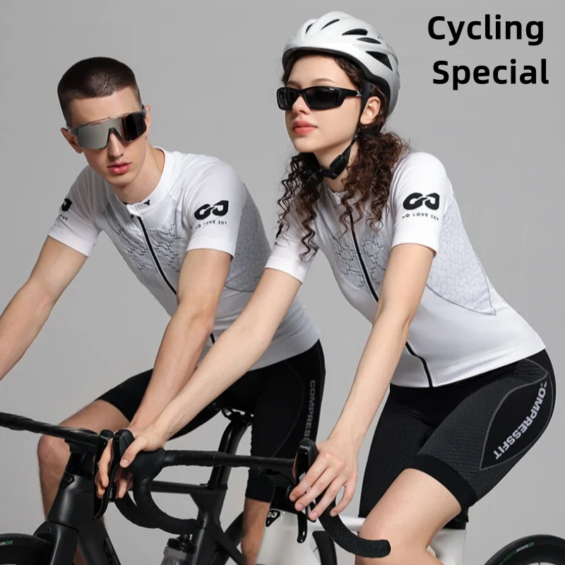 Outdoor Cycling Clothing Road Bike Men's and Women's Spring and Summer Sports Breathable Quick Dry Short Sleeve Bicycle Cycling
Outdoor Cycling Clothing Road Bike Men's and Women's Spring and Summer Sports Breathable Quick Dry Short Sleeve Bicycle Cycling