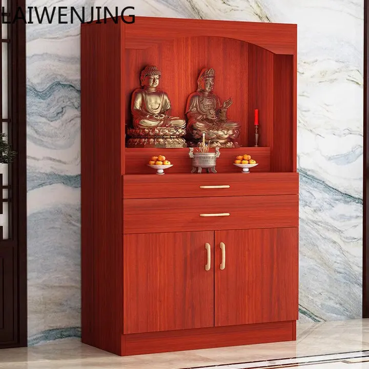 SGF Standing Cabinet Shrine Niche Guanyin Table Household New Chinese Style with Door
SGF Standing Cabinet Shrine Niche Guanyin Table Household New Chinese Style with Door