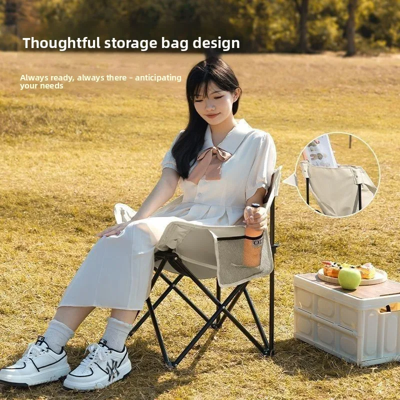 Outdoor camping, picnic, folding moon chair, double-layer Oxford cloth, easy and portable large sofa, fishing bench
Outdoor camping, picnic, folding moon chair, double-layer Oxford cloth, easy and portable large sofa, fishing bench