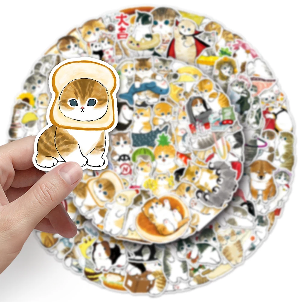10/30/50/100pcs Cute Funny Cartoon Cat Graffiti Stickers Waterproof DIY Scrapbooking Suitcase Phone Laptop Decals for Kids Toy
10/30/50/100pcs Cute Funny Cartoon Cat Graffiti Stickers Waterproof DIY Scrapbooking Suitcase Phone Laptop Decals for Kids Toy