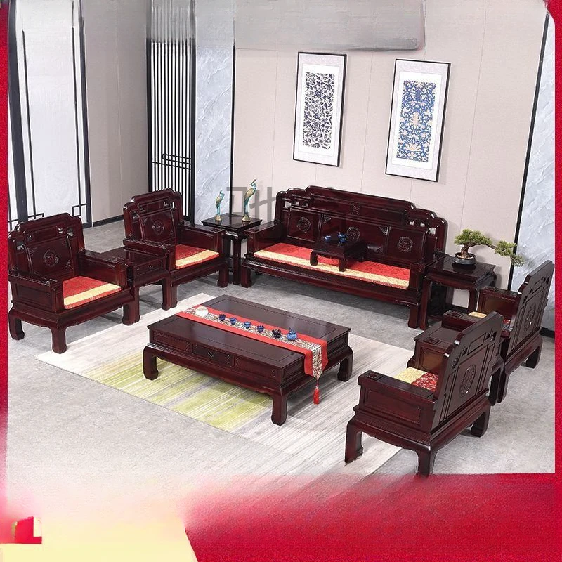 T% African sour branch wood mahogany sofa combination, Chinese solid wood furniture, Indonesian black sour branch national
T% African sour branch wood mahogany sofa combination, Chinese solid wood furniture, Indonesian black sour branch national