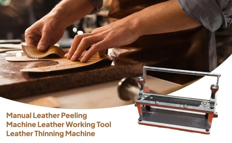 Manual Leather Peeling Machine Leather Thinning Adjustable Leather Skiver
Manual Leather Peeling Machine Leather Thinning Adjustable Leather Skiver