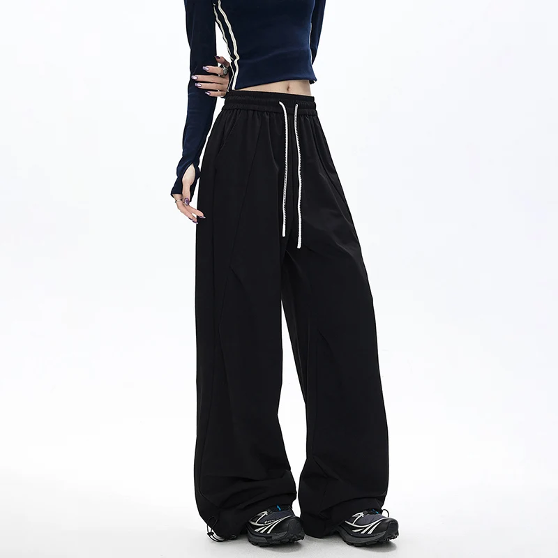 Пары Спорт на открытом воздухе Повседневные свободные брюки Открытый бег Фитнес Четыре сезона Перетаскивание пола Прямые широкие брюки
Пары Спорт на открытом воздухе Повседневные свободные брюки Открытый бег Фитнес Четыре сезона Перетаскивание пола Прямые широкие брюки
