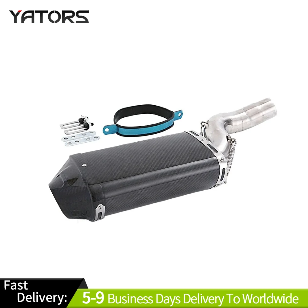 For Kawasaki Ninja ZX6R ZX636 2004-2008 Carbon Muffler Exhaust Link Pipe Slip on Exhaust Systems Exhausts Pipes
For Kawasaki Ninja ZX6R ZX636 2004-2008 Carbon Muffler Exhaust Link Pipe Slip on Exhaust Systems Exhausts Pipes