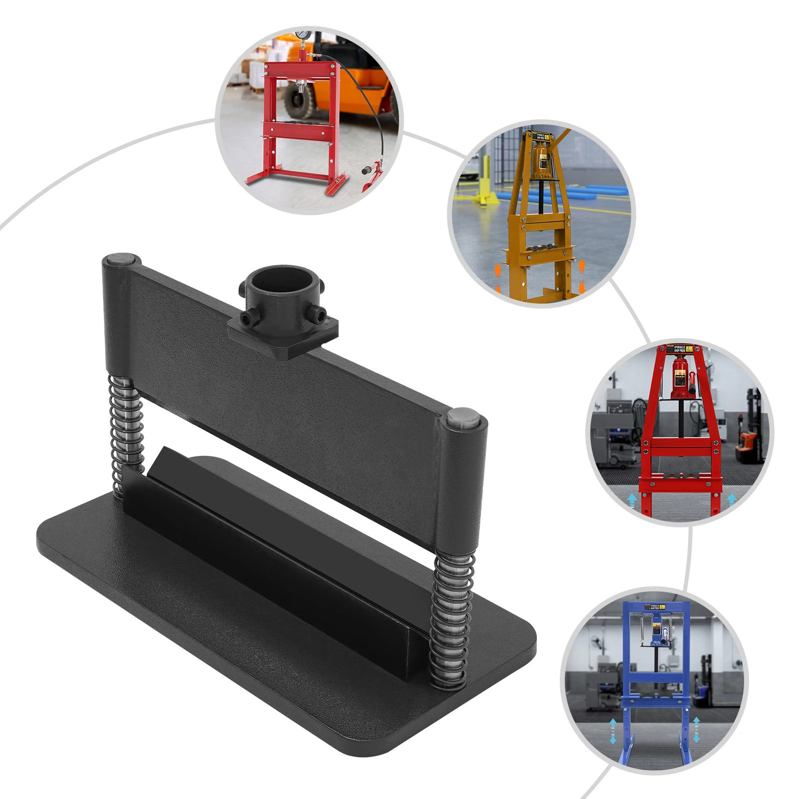 Black Press Brake Attachment, Press Brake Attachment for Hydraulic Shop Presses, 30.5cm/12in Press Brake Attachment
Black Press Brake Attachment, Press Brake Attachment for Hydraulic Shop Presses, 30.5cm/12in Press Brake Attachment