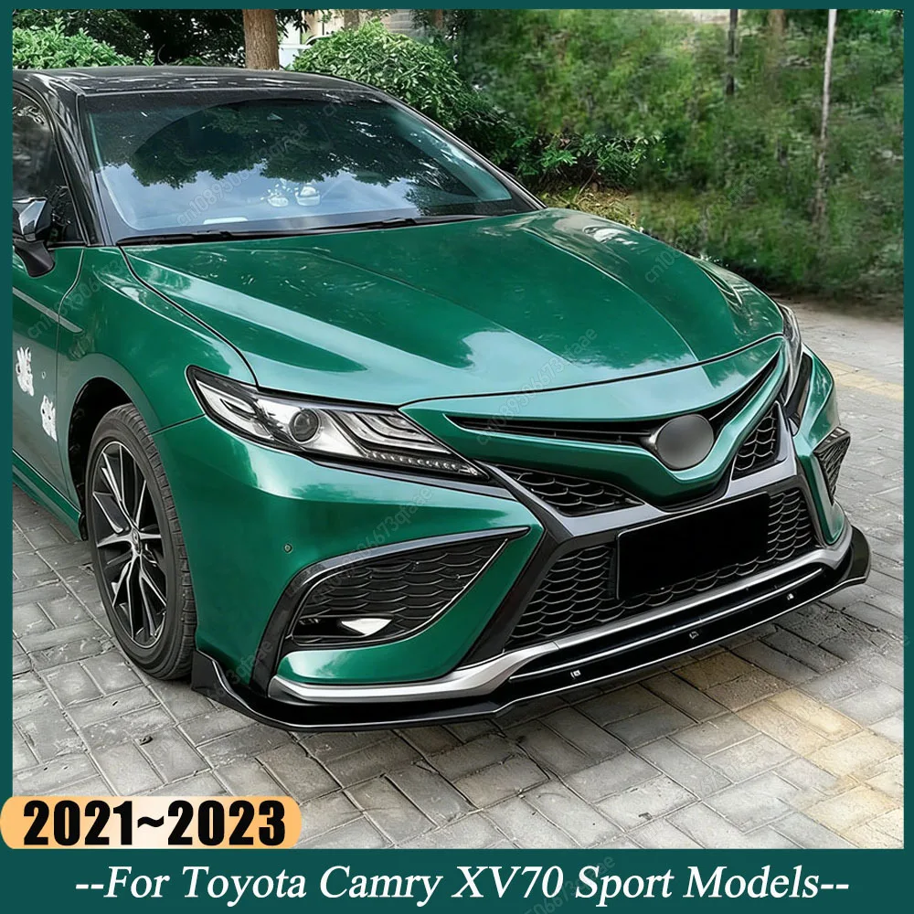 Глянцевый черный сплиттер-диффузор переднего бампера из ABS-пластика для тюнинга спортивных моделей Toyota Camry XV70 2021-2023
Глянцевый черный сплиттер-диффузор переднего бампера из ABS-пластика для тюнинга спортивных моделей Toyota Camry XV70 2021-2023