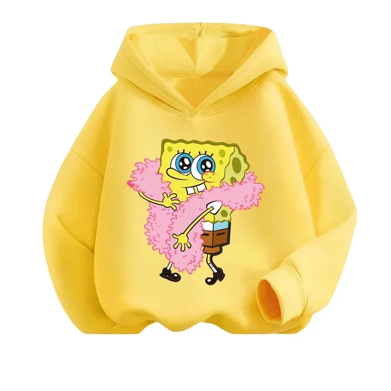 Spring and Autumn SpongeBob Printed Hoodies for Kids Sweatshirts for Boys and Girls Original Fashion Creative Games Baby Clothes
Spring and Autumn SpongeBob Printed Hoodies for Kids Sweatshirts for Boys and Girls Original Fashion Creative Games Baby Clothes