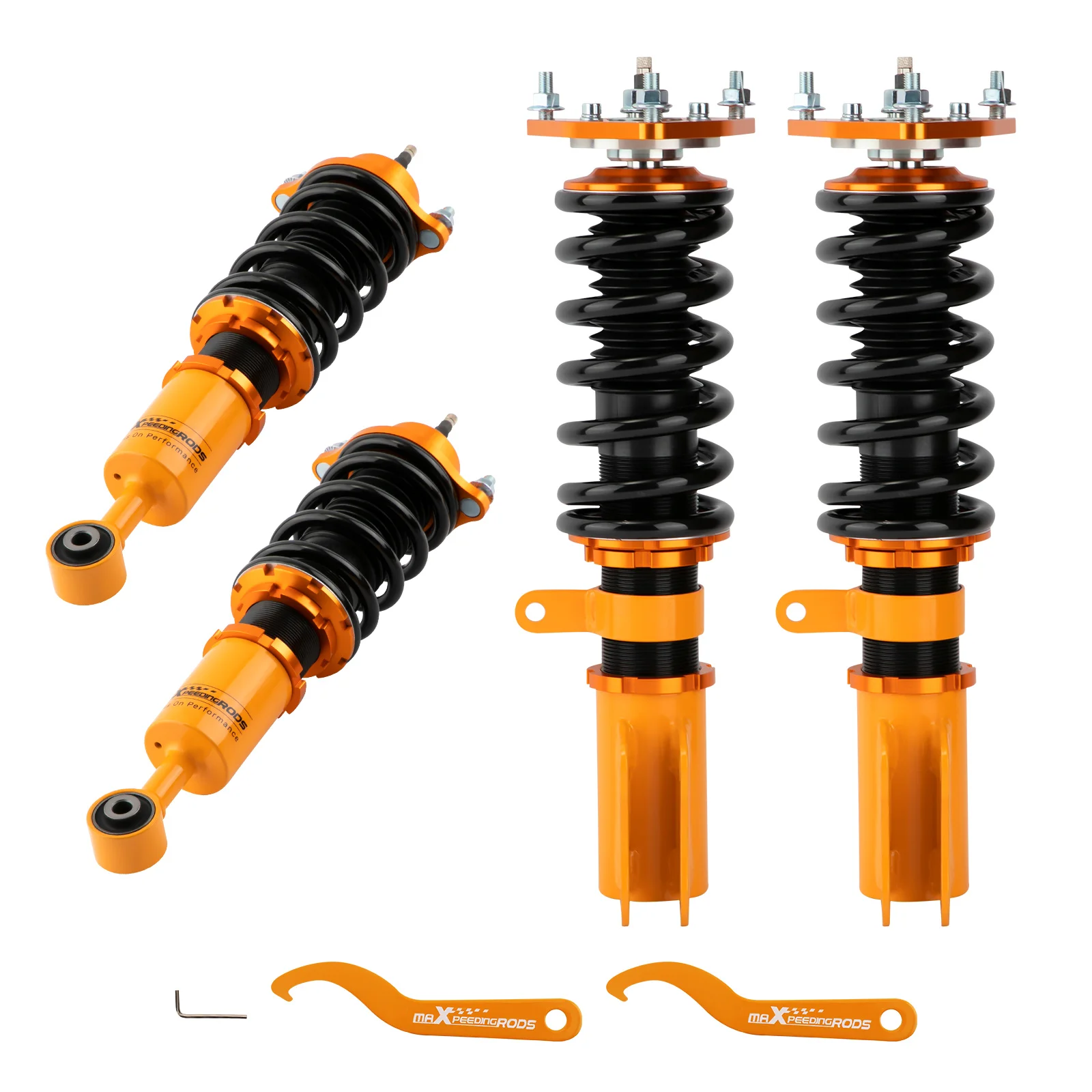 24 Way Adjustable Coilovers Struts for Mitsubishi Lancer & Raliant CY2A/CZ4A FWD 2008-2016 Coilove Spring suspension Kit
24 Way Adjustable Coilovers Struts for Mitsubishi Lancer & Raliant CY2A/CZ4A FWD 2008-2016 Coilove Spring suspension Kit