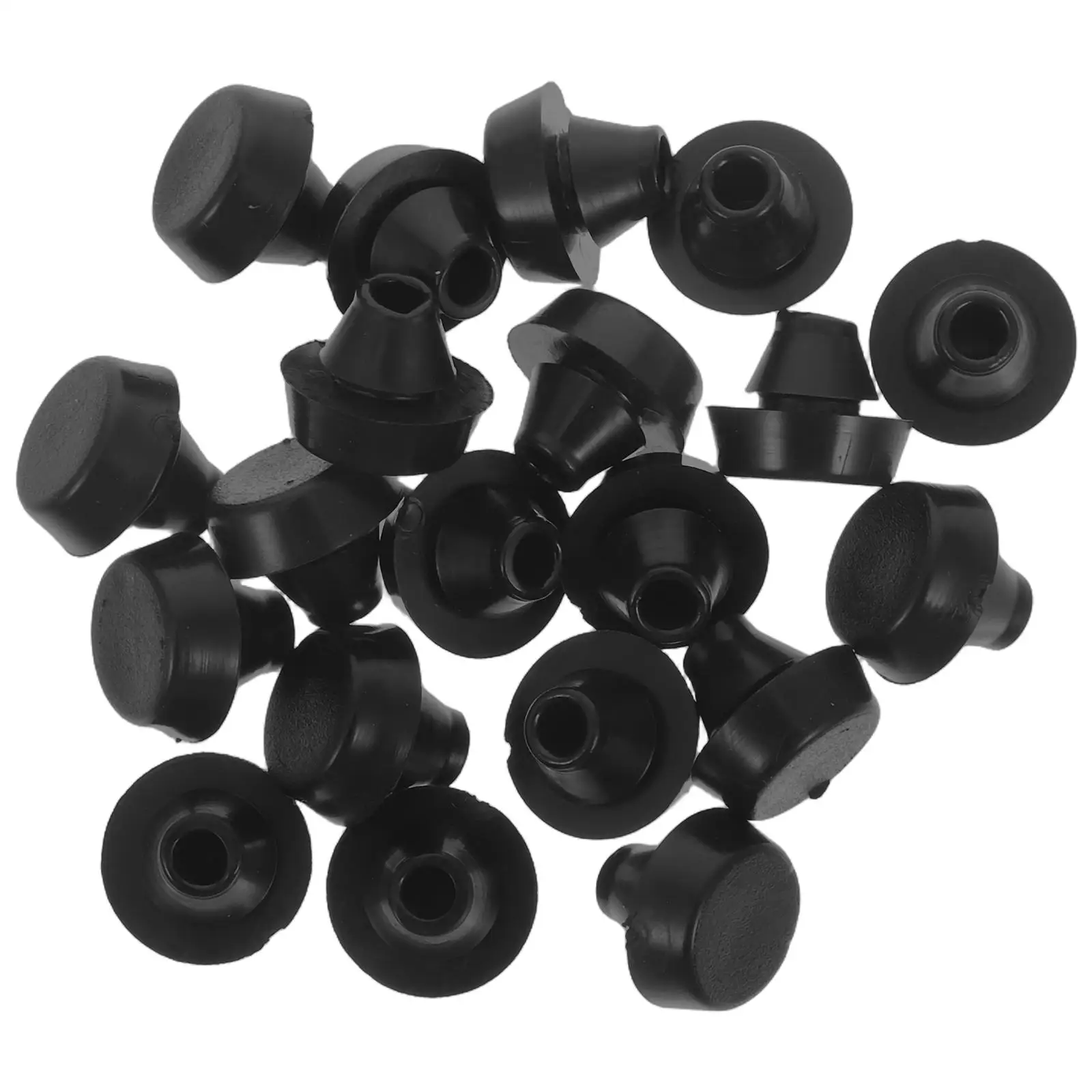 20 Pcs Pad Plugs Rubber Sealing Plug Rubber Hole Stoppers Water Leak Protector for Round Holes Furniture Legs Soft Material
20 Pcs Pad Plugs Rubber Sealing Plug Rubber Hole Stoppers Water Leak Protector for Round Holes Furniture Legs Soft Material