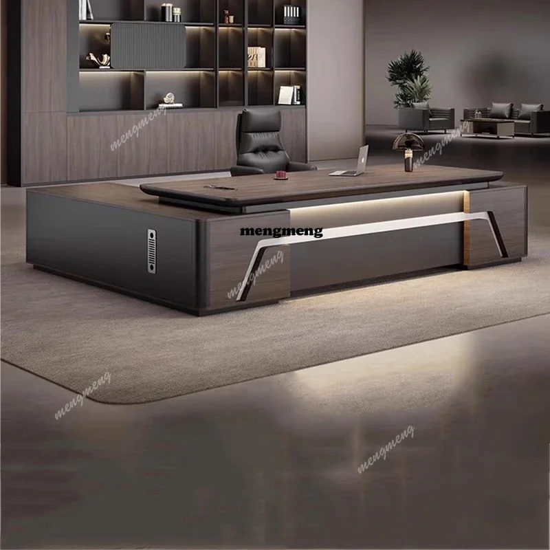 Best seller Boss desk office chair combination simple modern president table supervisor manager table high-end furniture
Best seller Boss desk office chair combination simple modern president table supervisor manager table high-end furniture