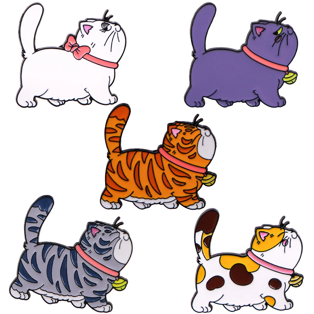 Fat Cat Lapel Pins for Backpacks Manga Briefcase Badges on Backpack Brooch for Clothes New Fashion Accessories Gifts
Fat Cat Lapel Pins for Backpacks Manga Briefcase Badges on Backpack Brooch for Clothes New Fashion Accessories Gifts