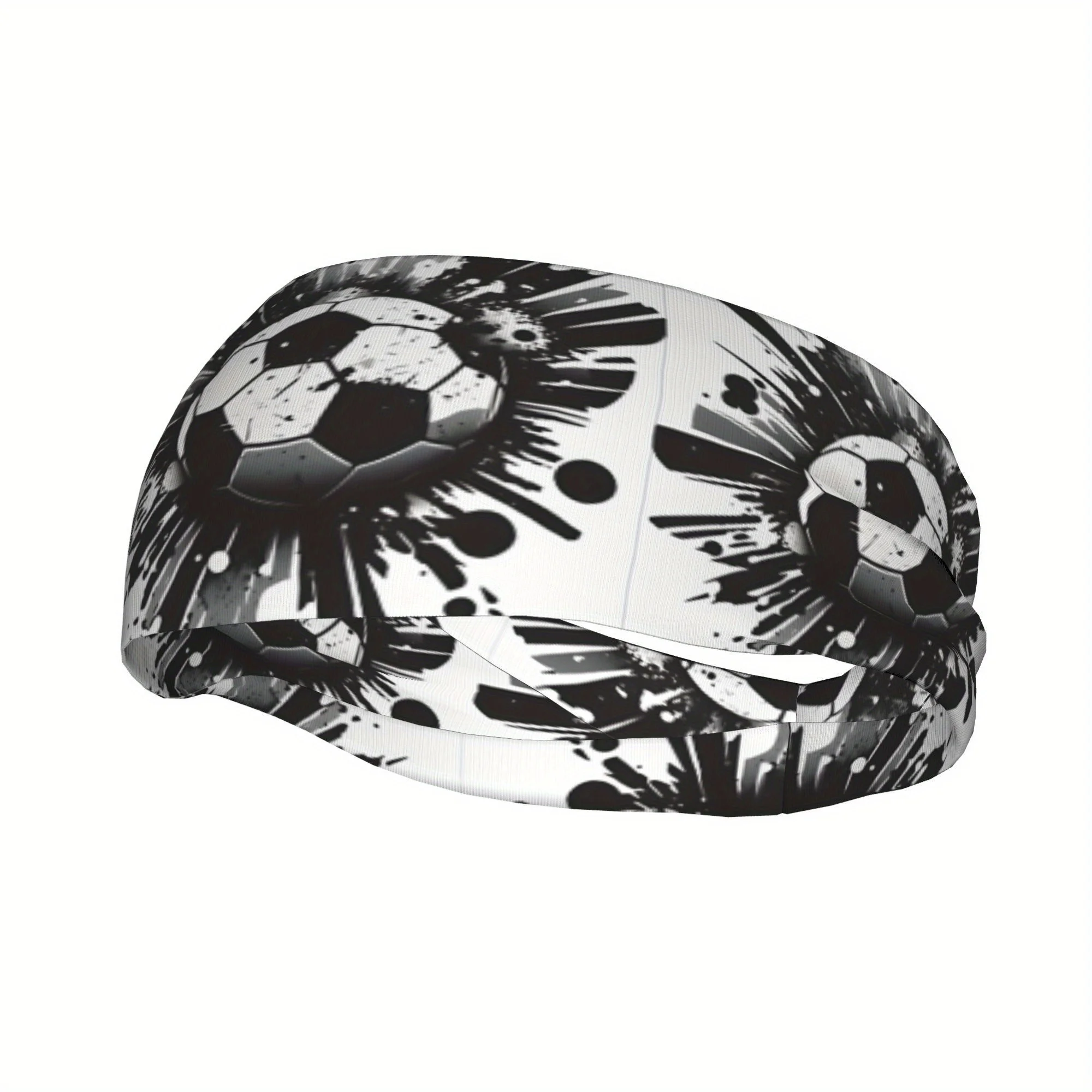 Повязка на голову с принтом футбольного мяча, впитывающая пот, эластичная, нескользящая, спортивная повязка для волос для футбольных болельщиков, для командных тренировок, унисекс
Повязка на голову с принтом футбольного мяча, впитывающая пот, эластичная, нескользящая, спортивная повязка для волос для футбольных болельщиков, для командных тренировок, унисекс