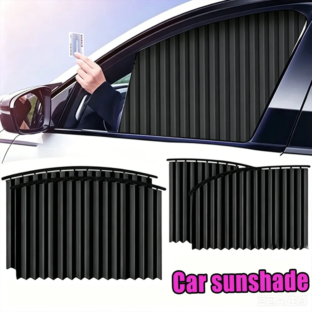 Car Retractable Sun Shade Track Magnet Window Screen Sun Protection Heat Insulation UV Block Universal For Summer Commute
Car Retractable Sun Shade Track Magnet Window Screen Sun Protection Heat Insulation UV Block Universal For Summer Commute