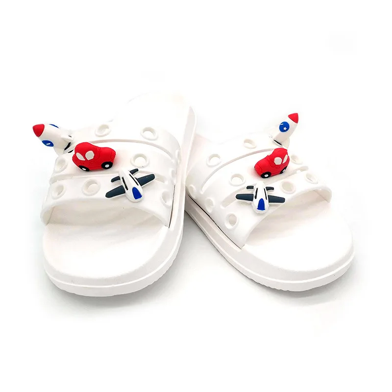 3D Aircraft Car Rocket Hole Shoe Accessories Children PVC Sandals DIY Decoration Detachable Cartoon Shoe Buckle Kids Gifts 3pcs
3D Aircraft Car Rocket Hole Shoe Accessories Children PVC Sandals DIY Decoration Detachable Cartoon Shoe Buckle Kids Gifts 3pcs