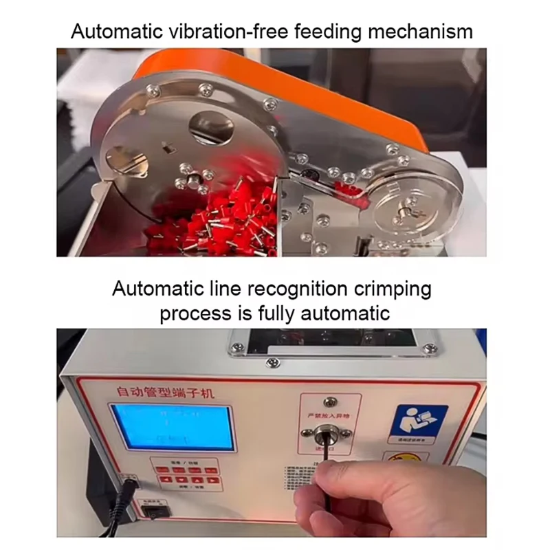 Автоматическая машина для обжима трубных клемм 0,5/0,75/1,0/1,5/2,5, европейская машина для зачистки клеммных клемм для труб
Автоматическая машина для обжима трубных клемм 0,5/0,75/1,0/1,5/2,5, европейская машина для зачистки клеммных клемм для труб