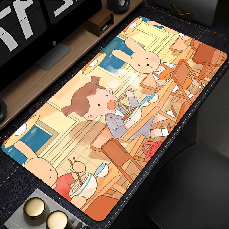 Computer Gaming Accessories Mousepad Office PC Urban Noodle Restaurant Mouse Pad Keyboard Pad Desk Decoracion Anime HD Desk Mat
Computer Gaming Accessories Mousepad Office PC Urban Noodle Restaurant Mouse Pad Keyboard Pad Desk Decoracion Anime HD Desk Mat